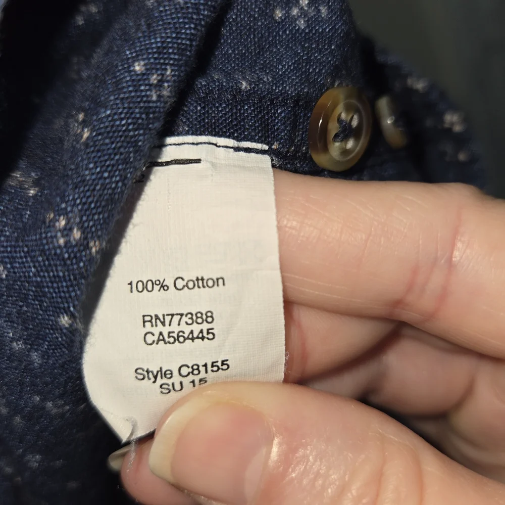 J.Crew Men's M Long Sleeve Shirt